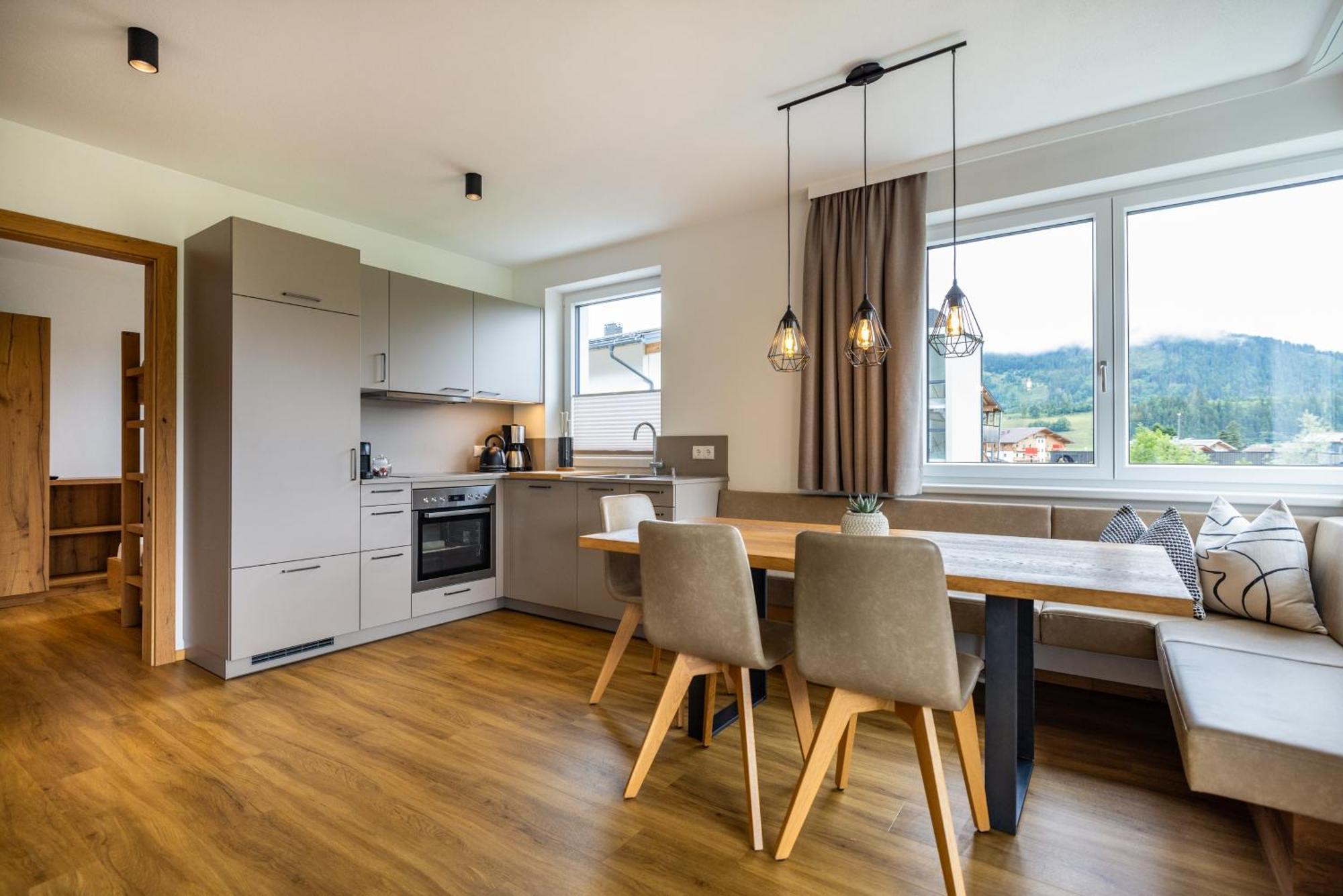 Die Bleibe Flachau Buitenkant foto